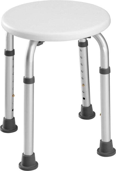 tectake Duschhocker Rund (120 kg)