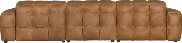Produktbild Dutchbone Sofa Hackman 4,5-Seater Leather Cognac
