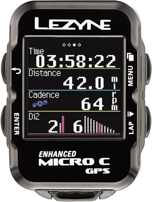 Actual product image Lezyne Micro Color HRSC Loaded