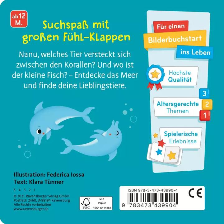 Actual product image Ravensburger Where are you, little fish? (German)