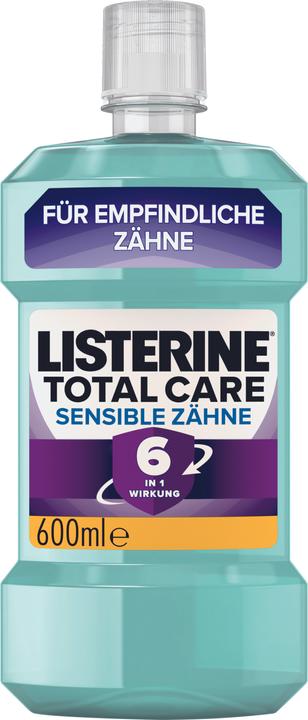 Actual product image Listerine Total Care Sen. Teeth (600 ml, Mouthwash)