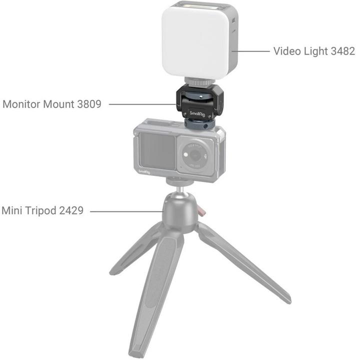 Produktbild SmallRig Swivel and Tilt Adj. Monitor Mount (Monitor Zubehör)