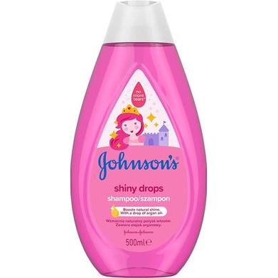 Johnsons, Shampoo, Shiny Drops (500 ml, Flüssiges Shampoo)
