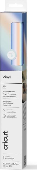 Image du produit Cricut Vinylfolie Holographisch 30.5 x 122 cm, 1 Stück, Blau
