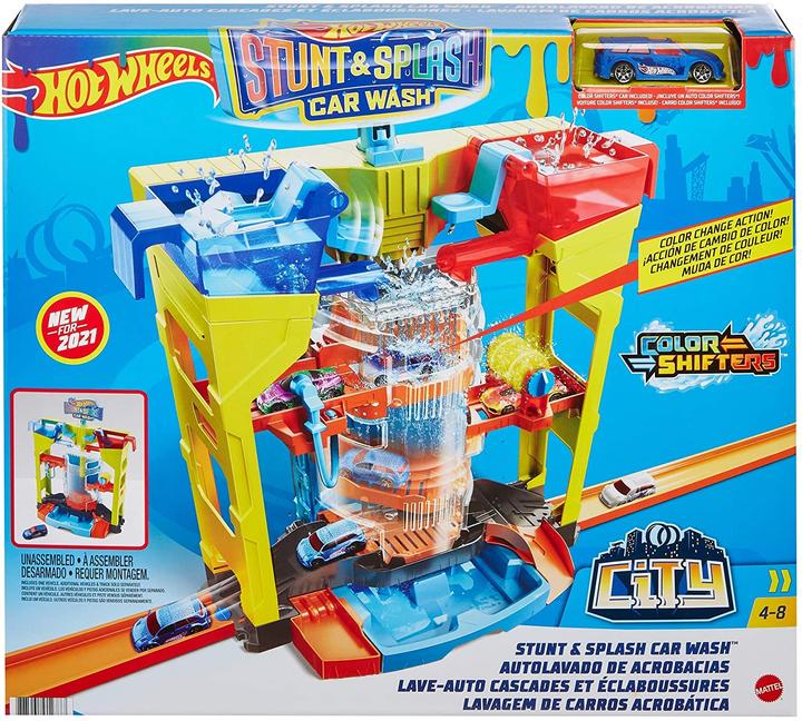 Actual product image Hot Wheels Car wash set
