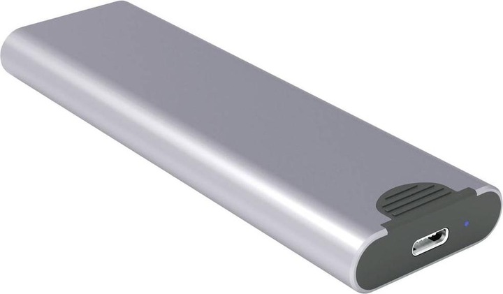 Actual product image Renkforce RF-ENC-600 M.2 hard drive enclosure M.2 SATA SSD, M.2 PCIe NVMe SSD USB (M.2 2280, M.2 2230, M.2 2260, M.2 2242)
