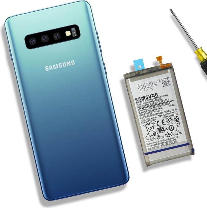 Actual product image Samsung EB-BG973ABU 3400 mAh battery