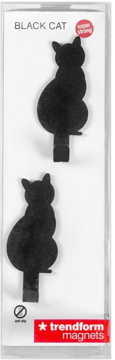 Produktbild Trendform Magnethaken BLACK CAT (2x)