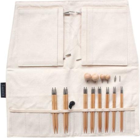 Actual product image Seeknit Needle set interchangeable needle tips Koshitsu Curve 2.75 - 5.00 mm 10 cm