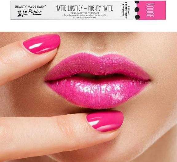 Actual product image Le Papier Mighty Matte lipstick, blusher (Blusher)