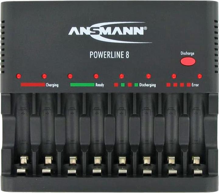 Image du produit Ansmann Ligne électrique 8 (1 pcs, AAA, AA, Chargeurs sans batterie)
