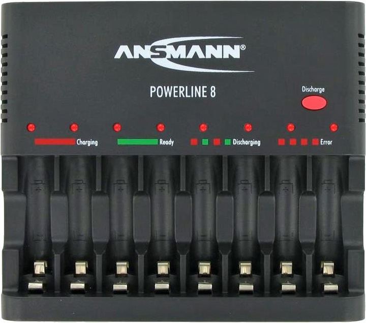 Actual product image Ansmann Powerline 8 (1 pcs., AAA, AA, Chargers without battery)