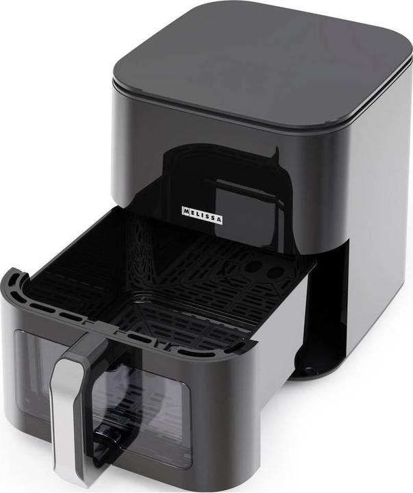 Produktbild Melissa Digitale Heissluftfritteuse XL | 5 l | 60-min Timer | 8 Voreinstellungen | Sichtfenster | Sch