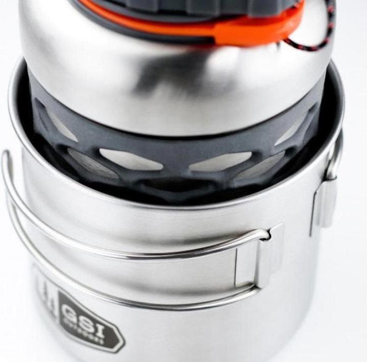 Image du produit GSI Gobelet en acier inoxydable avec poignée rabattable 500ml