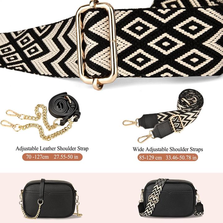 Actual product image Only-Bags.Store Small shoulder bag Elegant shoulder bag with 2 detachable wide shoulder straps