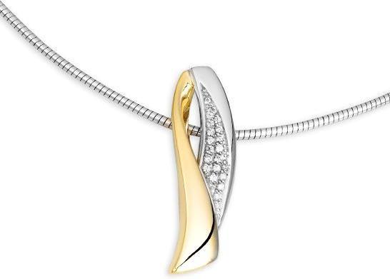 Image du produit Breuning PENDENTIF - BRILLE. 0,14 Ct. H/si (Or 750/18 K)