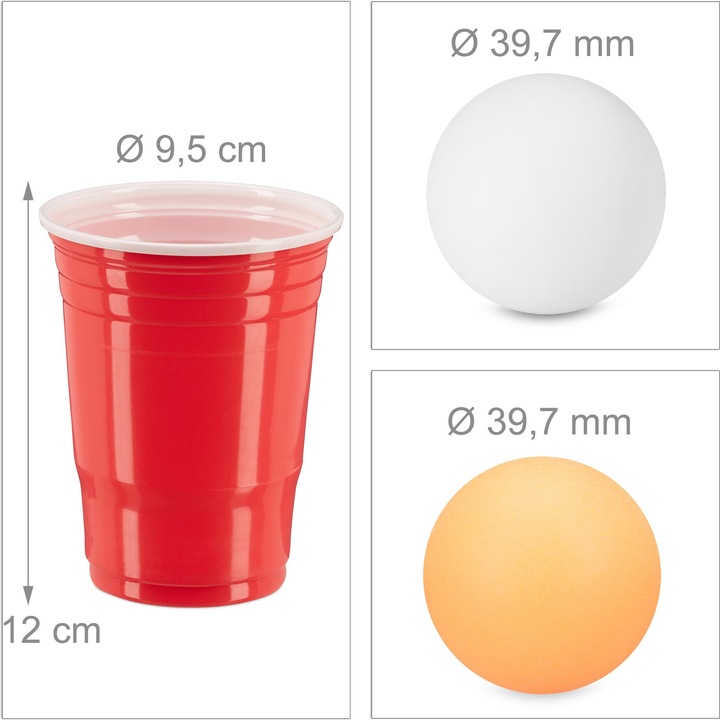 Immagine prodotto Relaxdays Beer-pong set