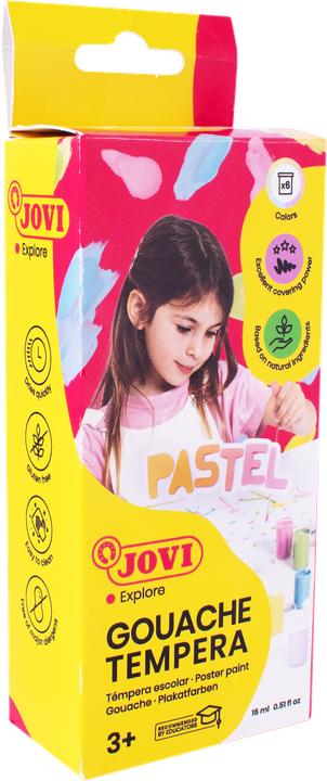 Actual product image Jovi Tempera colours Pastel (90 ml)