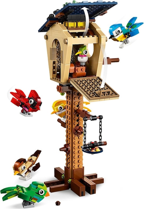 Image du produit LEGO Creator - Maisonnette à oiseaux (31143, LEGO Creator 3-in-1)