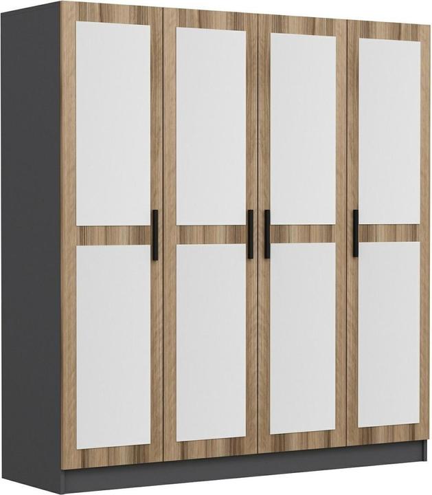 Immagine prodotto Skye Decor Kale Mirror Four Door Wardrobe