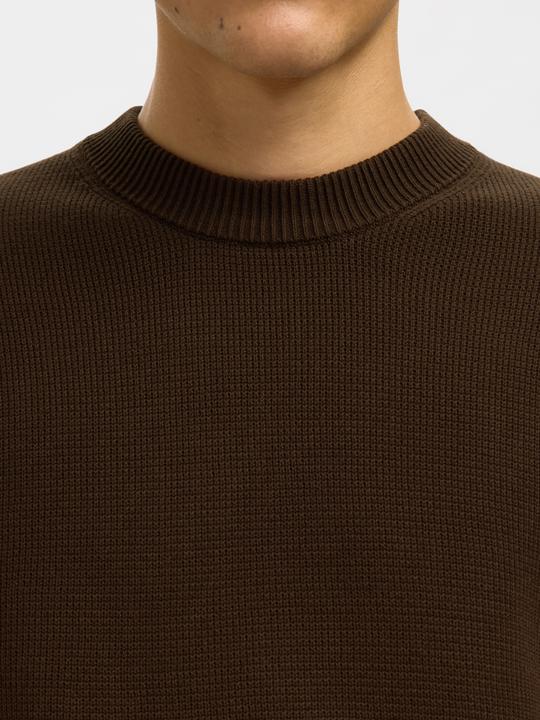 Image du produit Selected Slhdane Ls Knit Structure Crew Neck Noos (M)