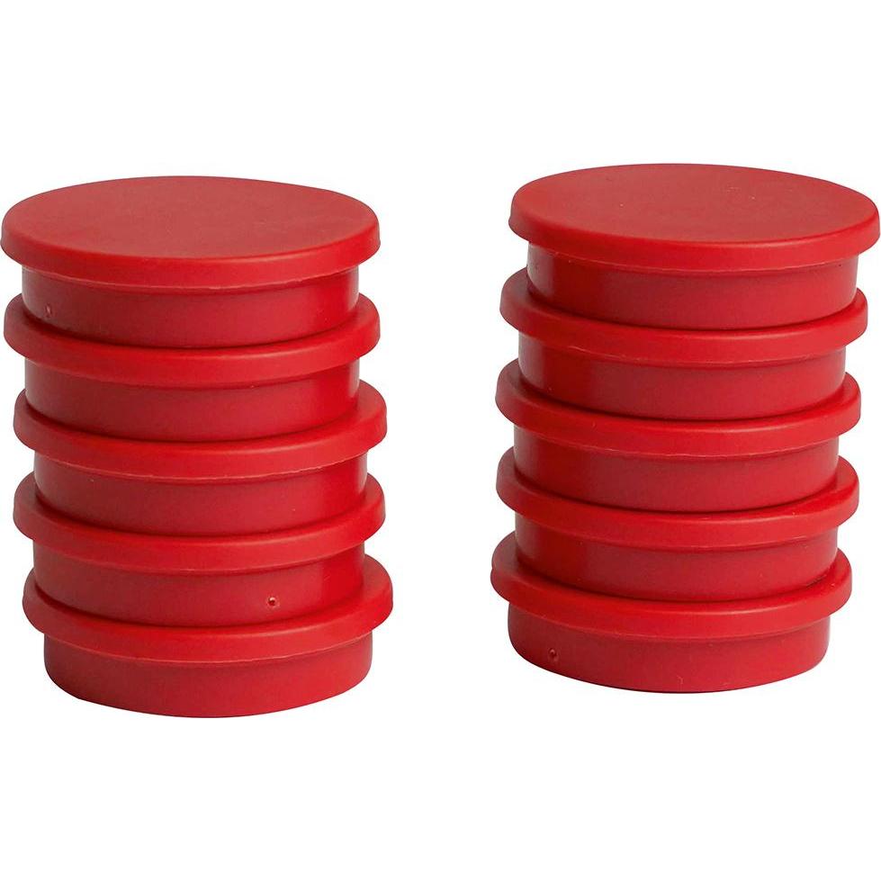 Eclipse, Magnet, Organisationsmagnet rund rot 30mm