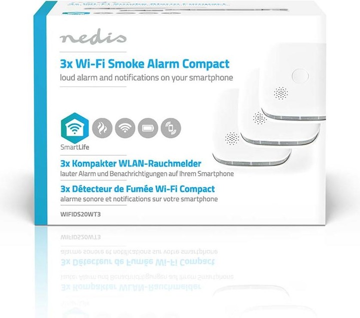 Image du produit Nedis Détecteur de fumée