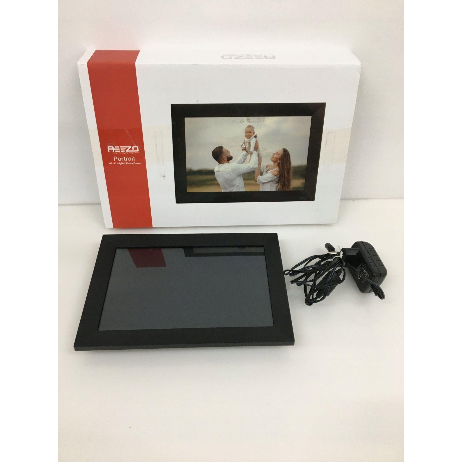 Pomologic Ritratto - Cornice multimediale (10.10"), Cornice digitale, Nero