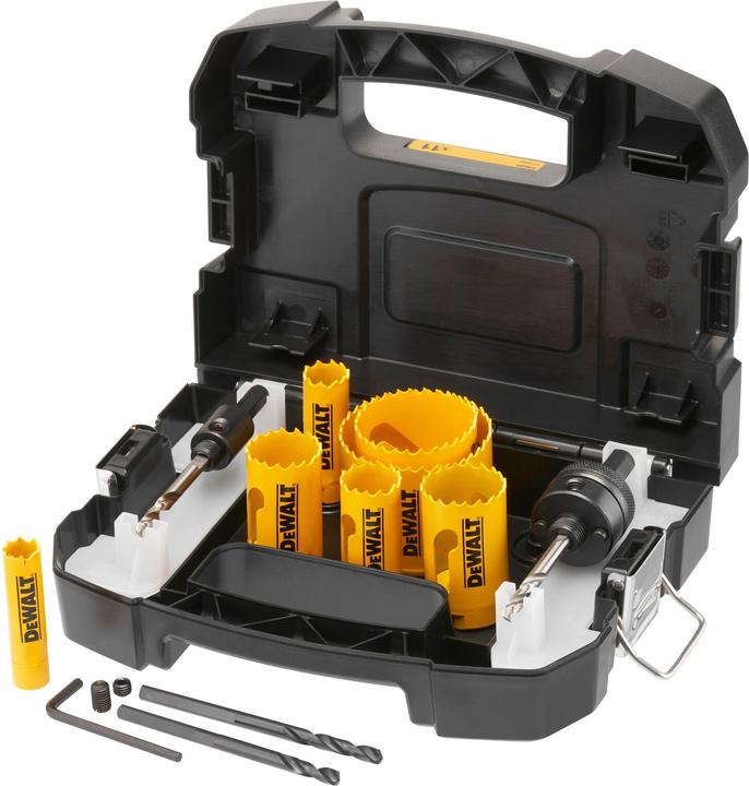 Produktbild DeWalt Lochsägen-Set (16 mm, 20 mm, 25 mm, 32 mm, 35 mm, 51 mm, 64 mm)