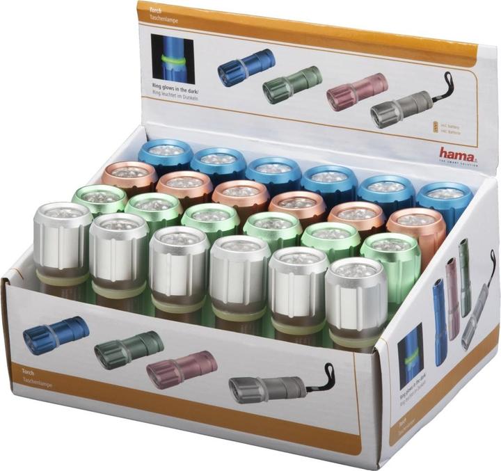 Actual product image Hama FL-50 (9.70 cm, 25 lm)