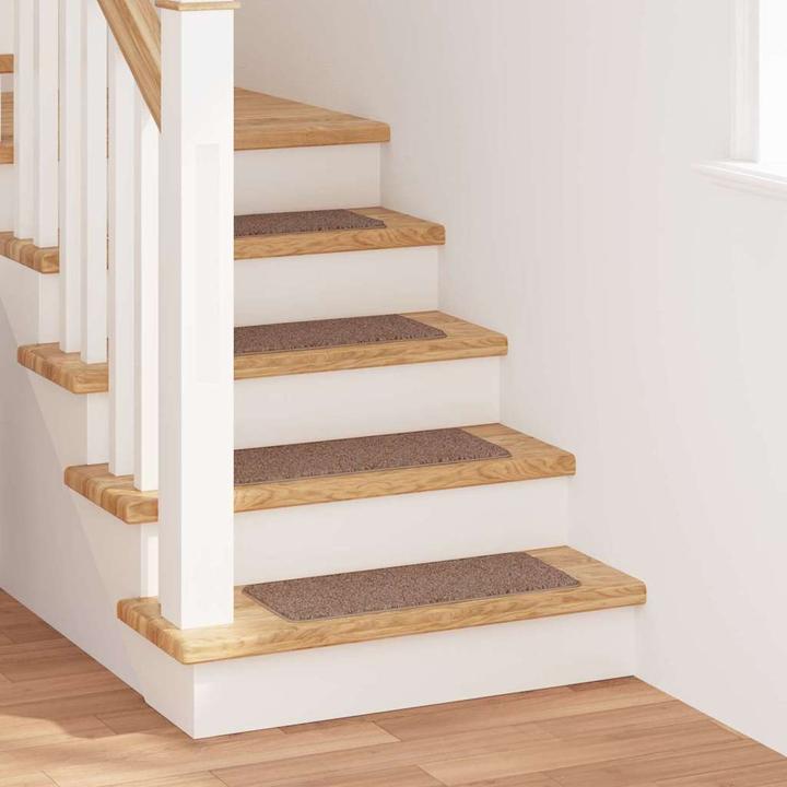Immagine prodotto vidaXL Tappeto per scale marrone (25 x 60 cm)