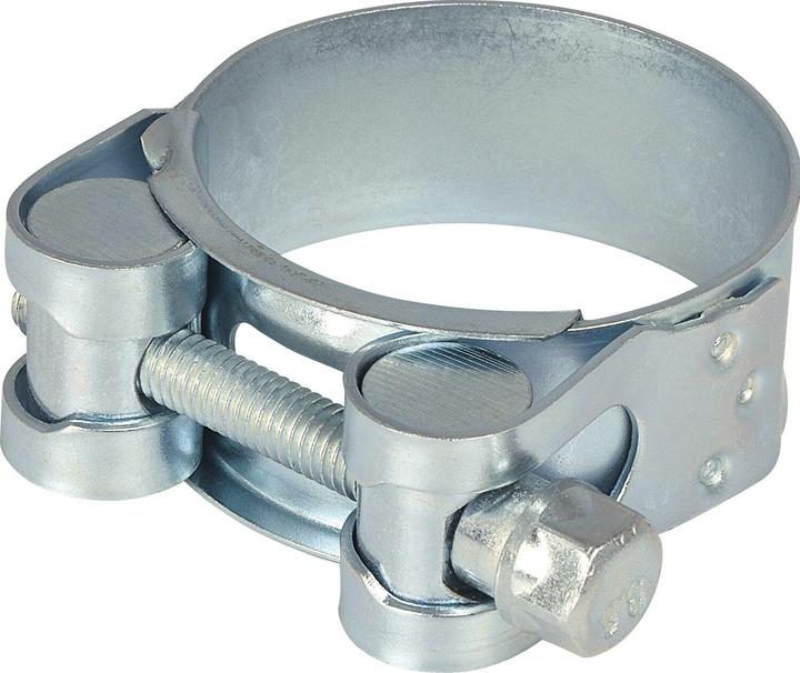 Actual product image S-S-T hinge bolt clamp / W1 / 40-43 20 mm - galvanised steel blue