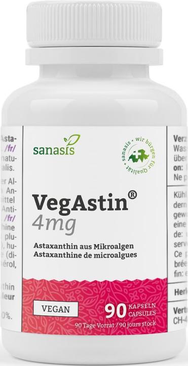 Actual product image Sanasis VegAstin Kapsel (90 Piece, Capsules, 65 g)