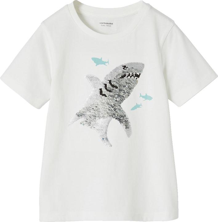 Produktbild Vertbaudet Jungen T-Shirt mit Wende-Pailletten (98)