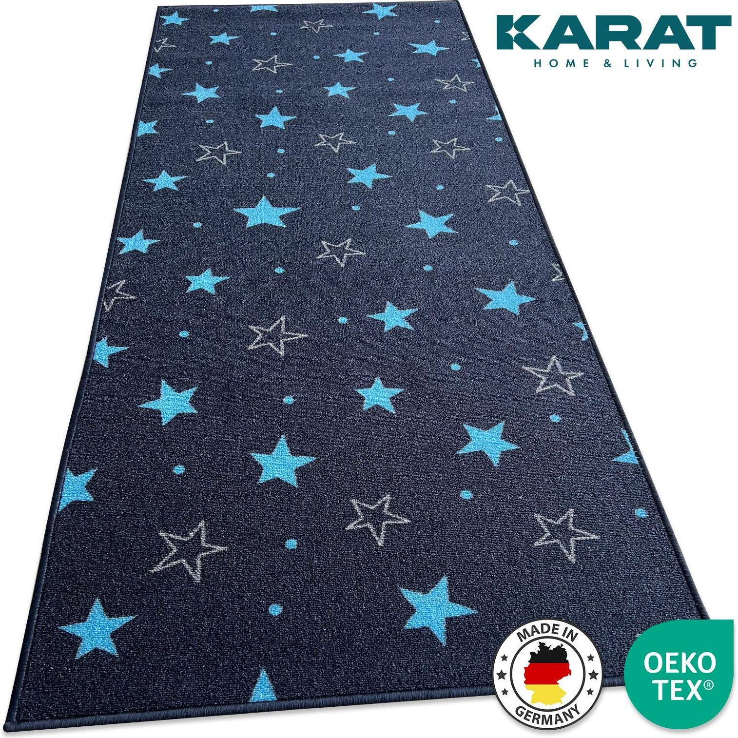 Karat, Spielteppich + Spielmatte, Dots&Stars (80 x 100 cm)