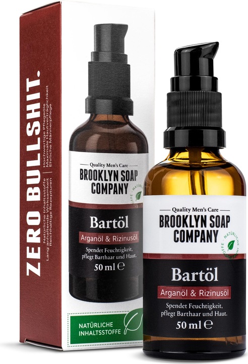 Actual product image Brooklyn Soap Company Beard oil (50 ml)