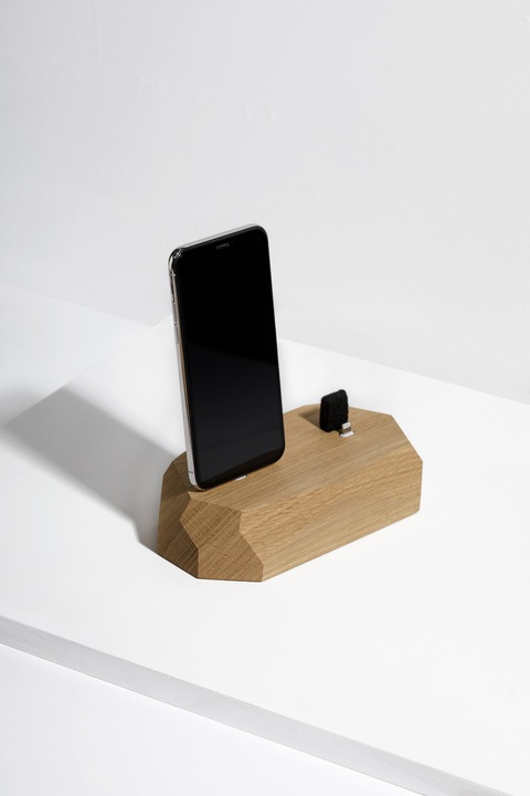 Actual product image Oakywood Dual Dock - Double docking station - 2 x Lightning