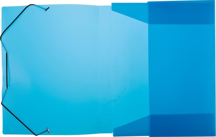 Image du produit Idena Classeur A4 élastique PP translucide turquoise (A4, 1x)