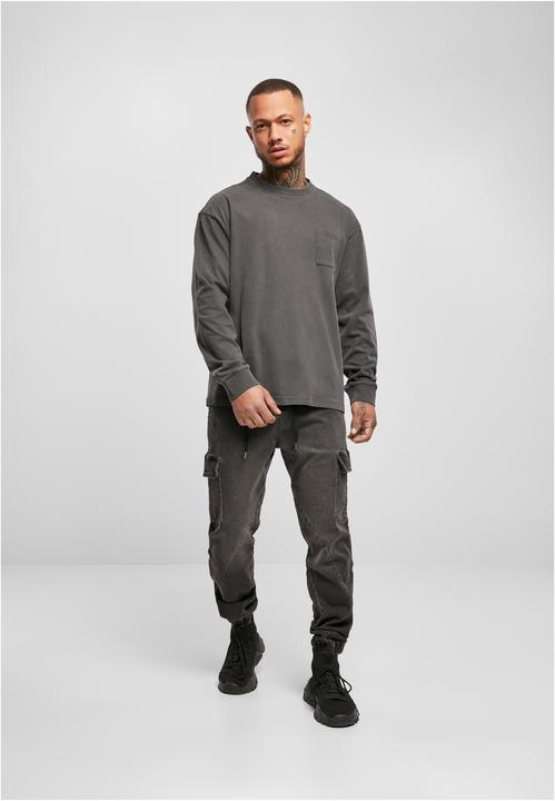 Produktbild Urban Classics Longsleeve Pigment Dyed Pocket (S)