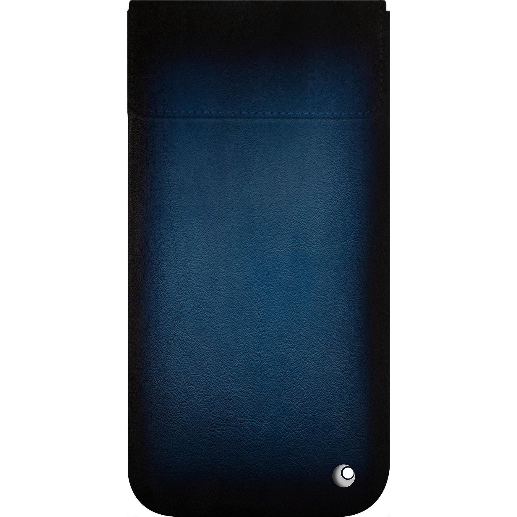 Noreve Lederschutzhülle (Apple iPhone 16 Pro), Smartphone Hülle, Blau