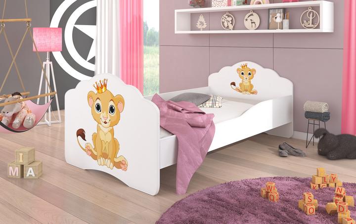 Productafbeelding ADRK Furniture Bed met matras CASIMO LION 160x80