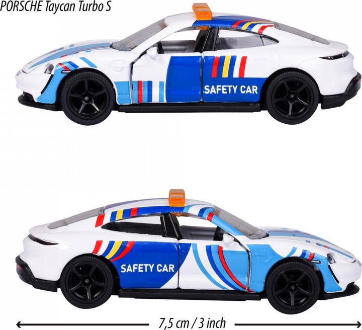 Actual product image Majorette Porsche Motorsport Deluxe Taycan Turbo S