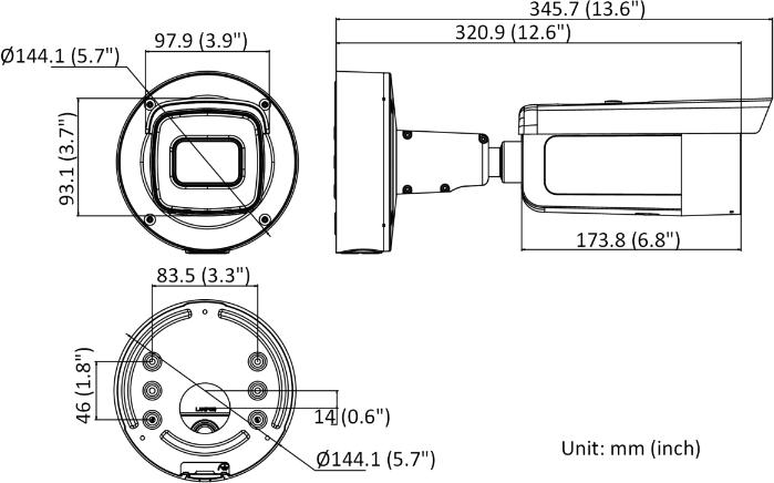 Produktbild Hikvision DS-2CD2647G2-LZS (2688 x 1520 Pixel)