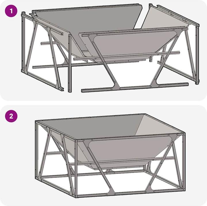 Immagine prodotto vidaXL Outdoor Feuerplatz (80 cm)