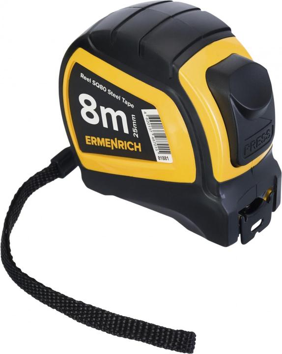 Actual product image Ermenrich Reel SQ80 Roller Tape Measure (8 m)