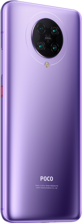 Actual product image Xiaomi Poco F2 Pro (128 GB, electric purple, 6.67", Dual SIM, 64 Mpx, 5G)