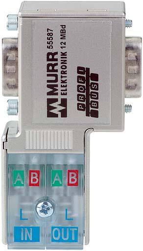 Murr Elektronik Profibus connector insulation displacement f. rigid cables