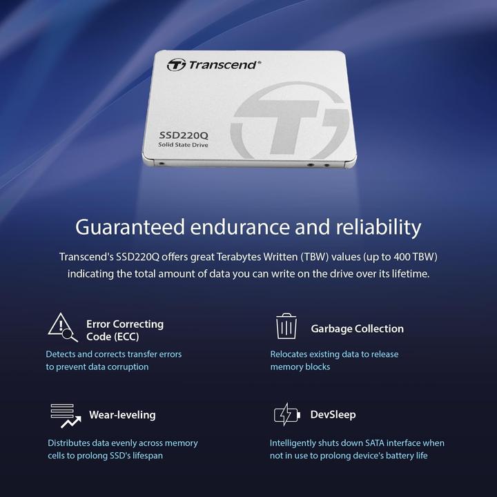 Produktbild Transcend SSD220Q (1000 GB, 2.5")