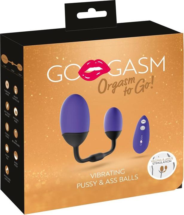 Actual product image GoGasm Pussy & Ass Balls