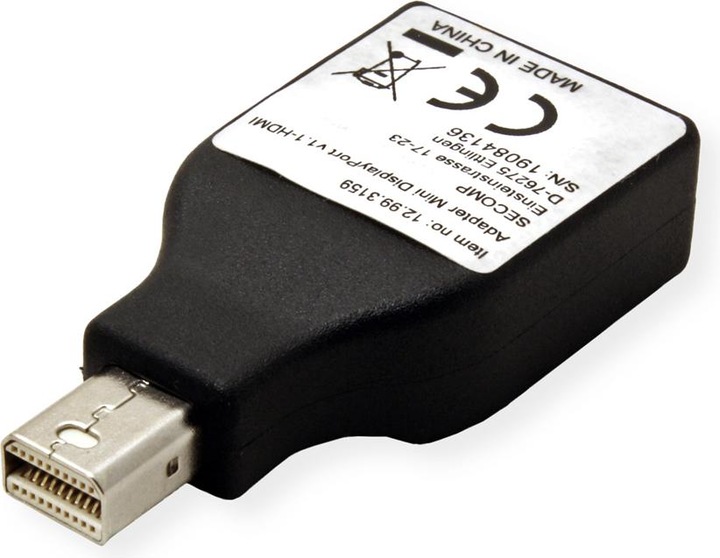 Immagine prodotto Value Mini DisplayPort-HDMI (HDMI, 4.40 cm)